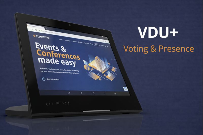 VDU+ terminale touch